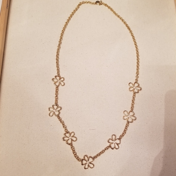 ROBERT VERDI GOLD TONE SAKURA FLOWER DESIGN - Picture 2 of 4